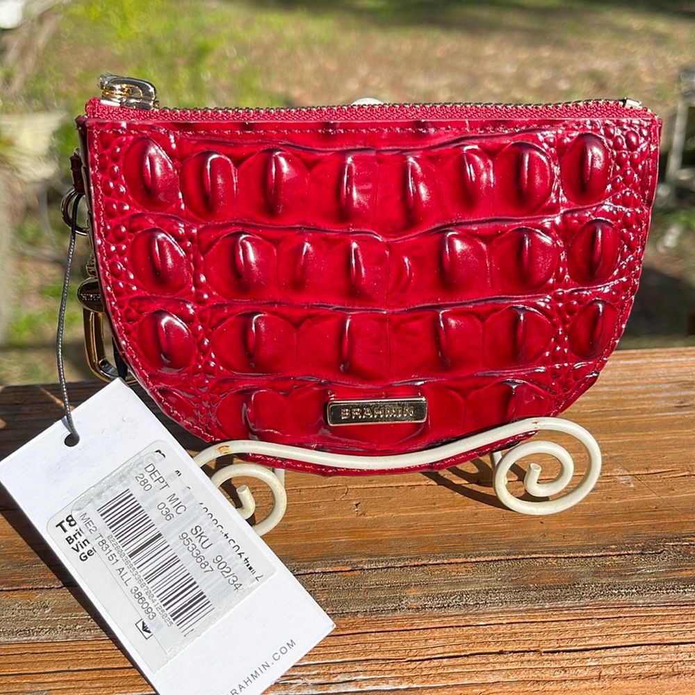 Brahmin Britt in Vintage Red Melbourne